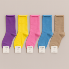 Load image into Gallery viewer, No-Squeeze Basics Socks Set of 5