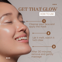 Load image into Gallery viewer, Collagen Hydrogel Face Mask, Vegan K‑Beauty Skincare for Deep Hydration, Firming & Glass Skin Glow 30-Minute Melting Sheet, Paraben-Free, Made in Korea (3‑Pack)