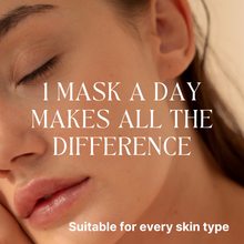 Load image into Gallery viewer, Collagen Hydrogel Face Mask, Vegan K‑Beauty Skincare for Deep Hydration, Firming &amp; Glass Skin Glow 30-Minute Melting Sheet, Paraben-Free, Made in Korea (3‑Pack)
