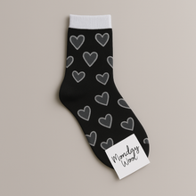 Load image into Gallery viewer, New Women Heart Pop Crew Socks
