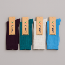 Load image into Gallery viewer, Bestseller! Women Everyday Colorful Basic Crew Socks Set
