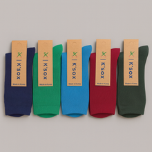 Load image into Gallery viewer, Bestseller! Women Everyday Colorful Basic Crew Socks Set

