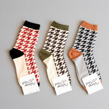 Load image into Gallery viewer, Women Funky Checkered Socks Set of 3
