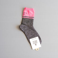 Load image into Gallery viewer, Women Neon Sparkle Crew Socks

