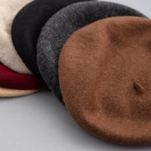 Load image into Gallery viewer, Women French Wool Beret Hats
